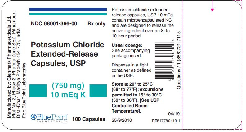 Pill image for Potassium Chloride Extended-release Capsules, Usp, 10 Meq