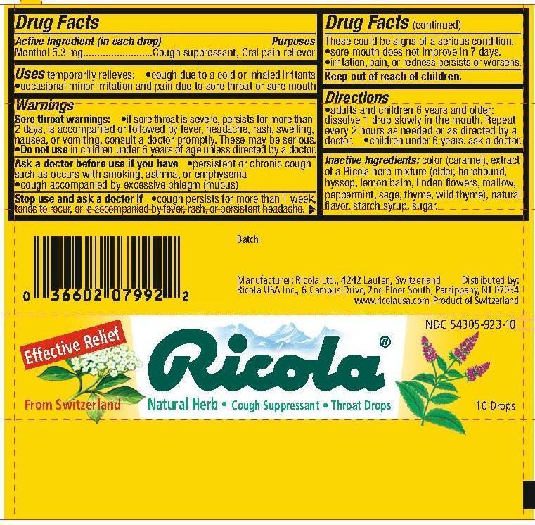 Pill image for The Original Natural Herb Cough Drops Cough Suppressant Throat Drops