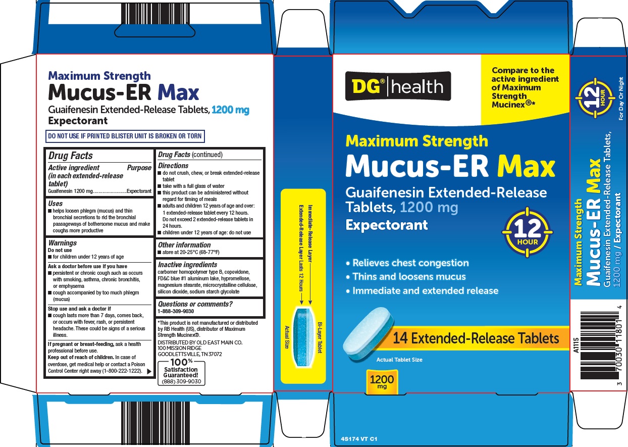 Pill image for Dolgencorp, Llc Mucus-er Max Drug Facts