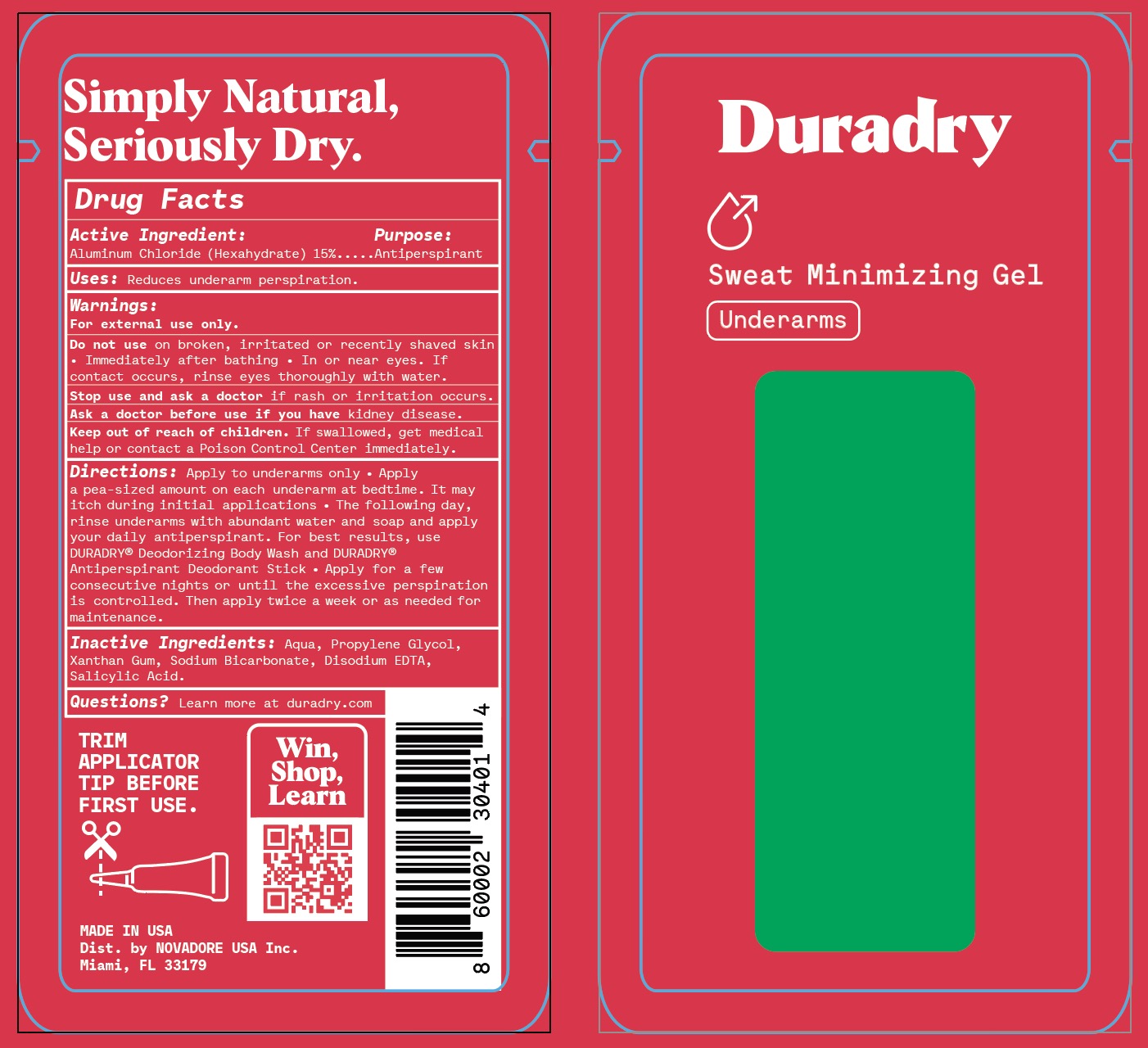 Pill image for Duradry Sweat Minimizing Gel