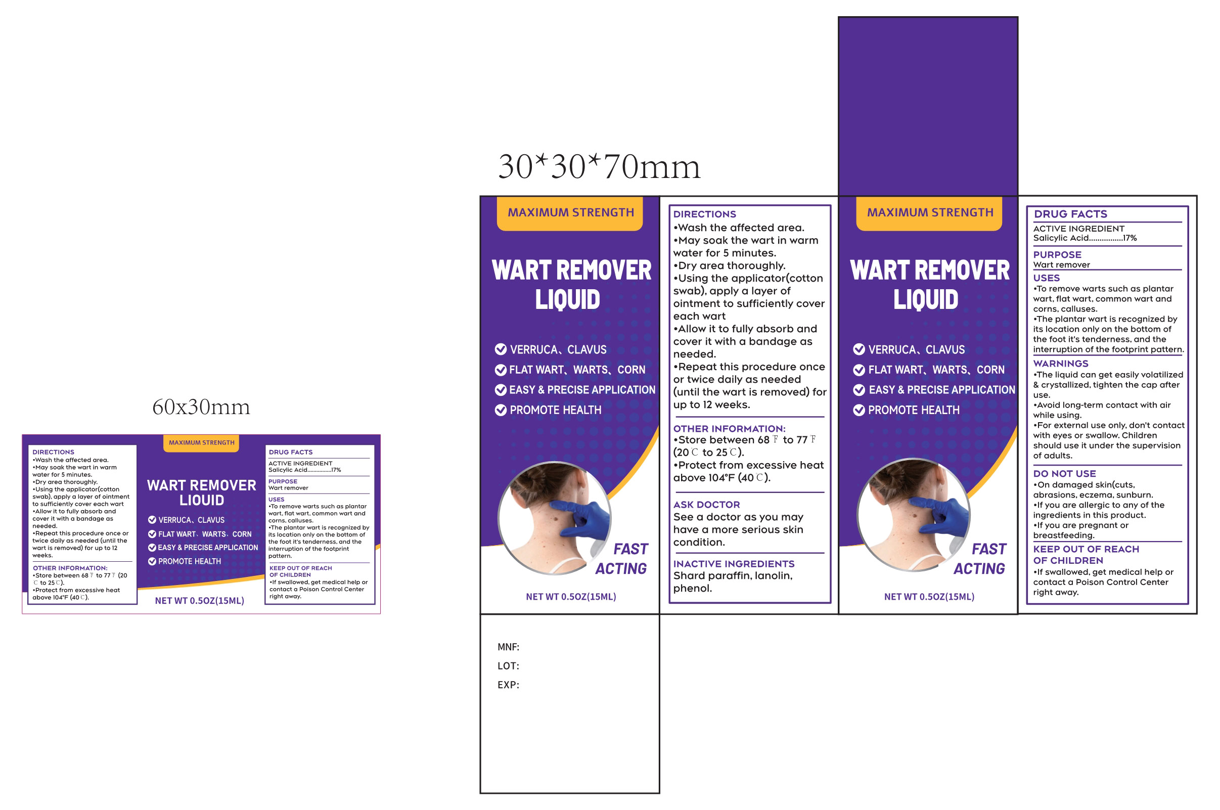 Pill image for 003 Wart Remover Liquid