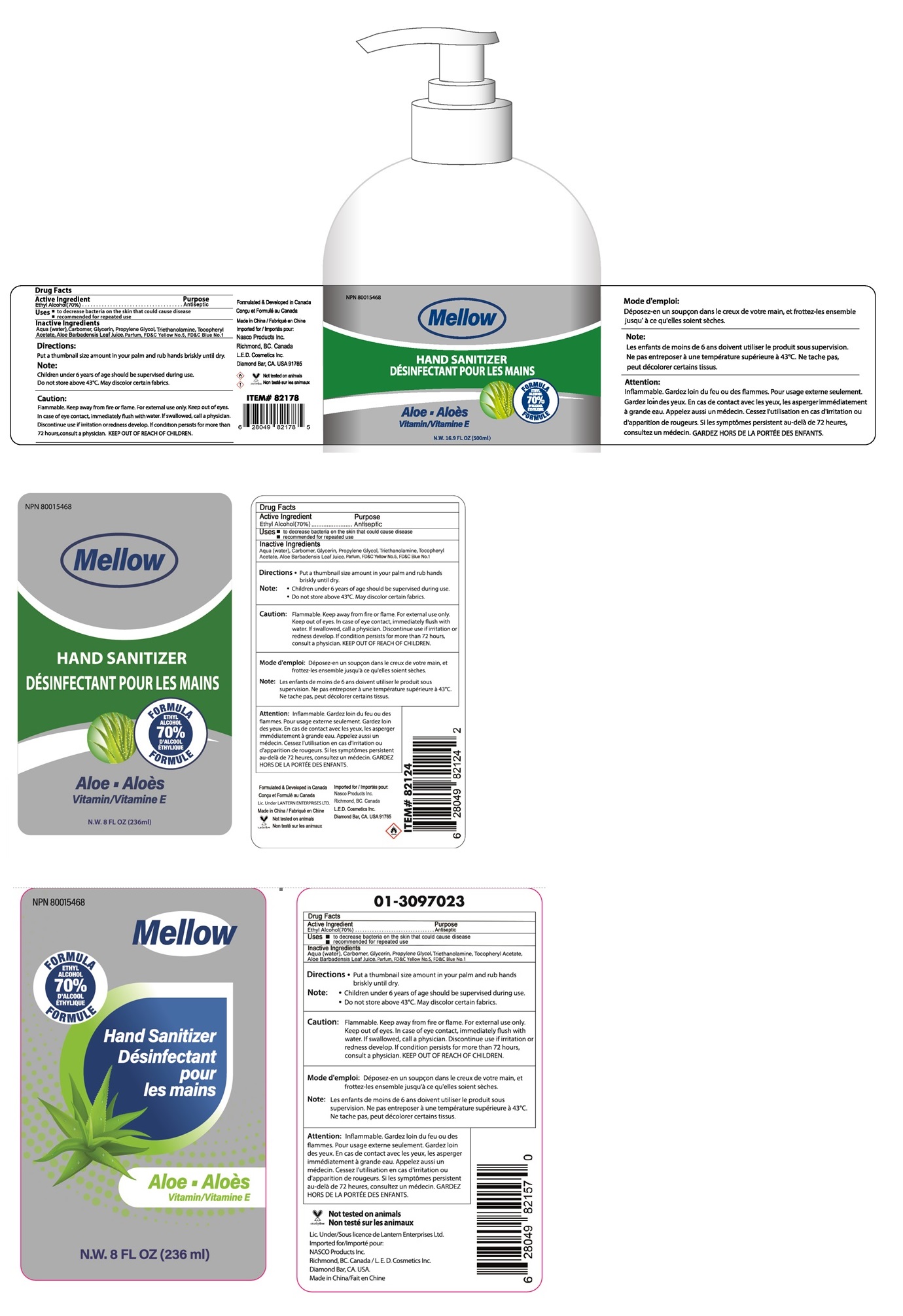 Pill image for ﻿mellow Hand Sanitizer