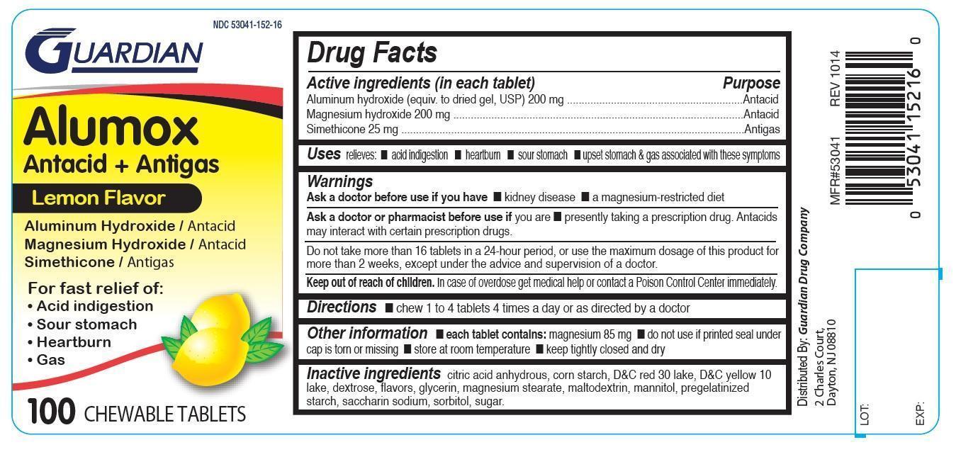 Pill image for Guardian Alumox Tablets
