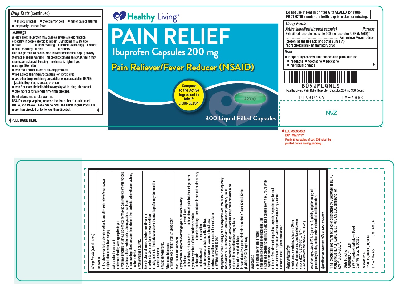 Pill image for Ibuprofen Capsules