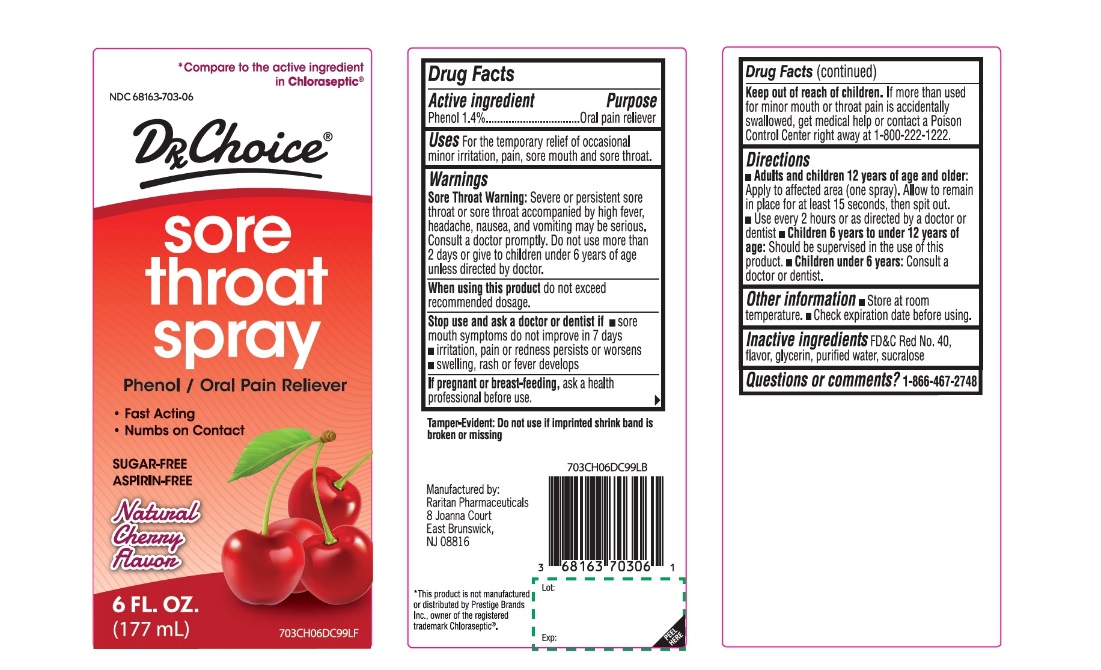 Pill image for Drx. Choice Sore Throat Spray Drug Facts