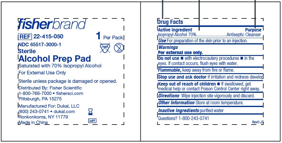 Pill image for 65517-3000-1 - Alcohol Prep Pad