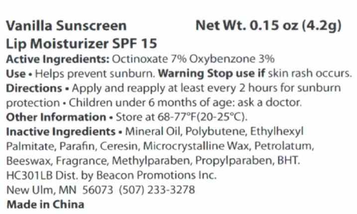 Pill image for Vanilla Sunscreen Lip Moisturizer Spf 15