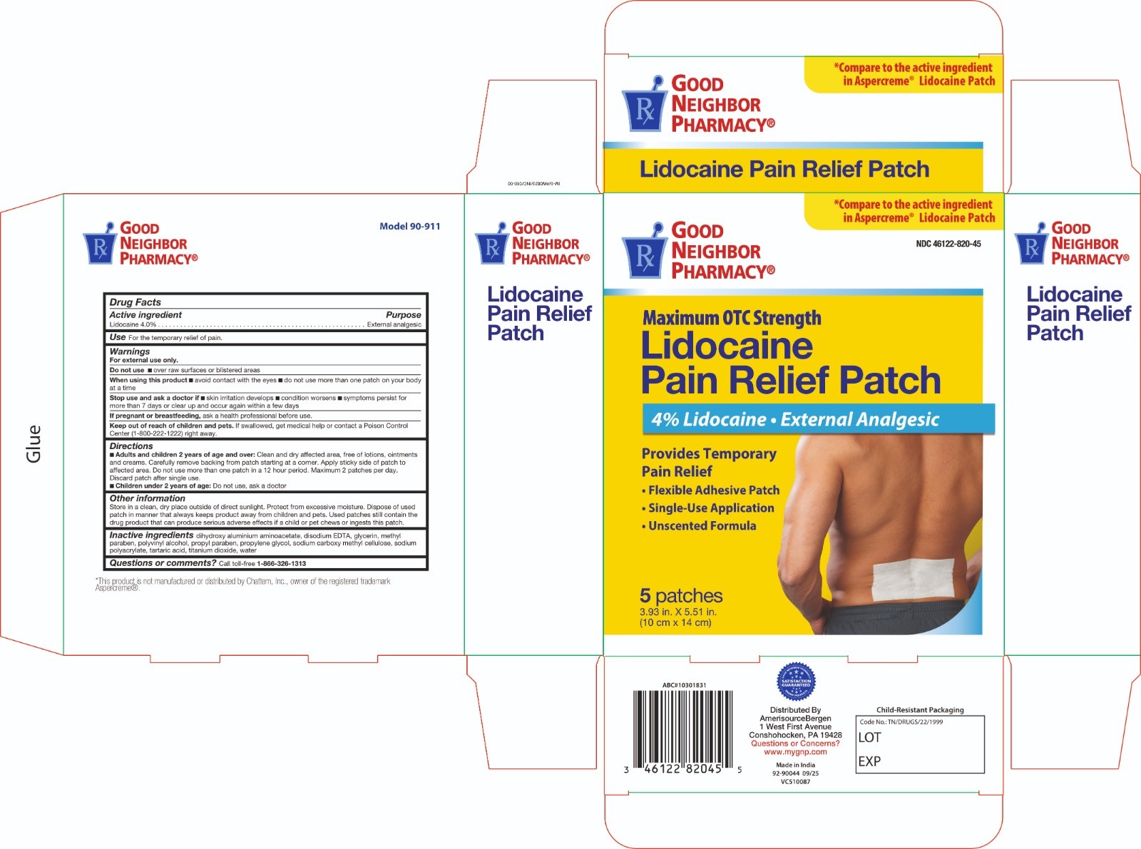Pill image for Maximum Strength 4% Lidocaine Patch
