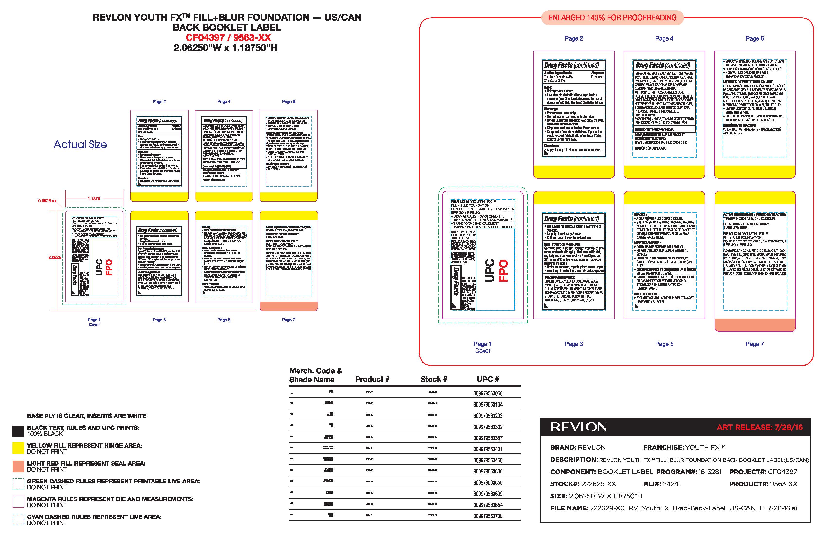 Pill image for Revlon Youth Fx Fill + Blur Foundation