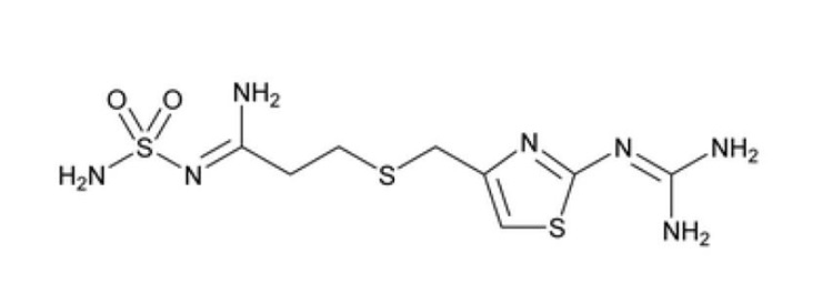 Pill image for These Highlights Do Not Include All The Information Needed To Use Famotidine For Oral Suspension Safely And Effectively. See Full Prescribing Information For Famotidine For Oral Suspension.