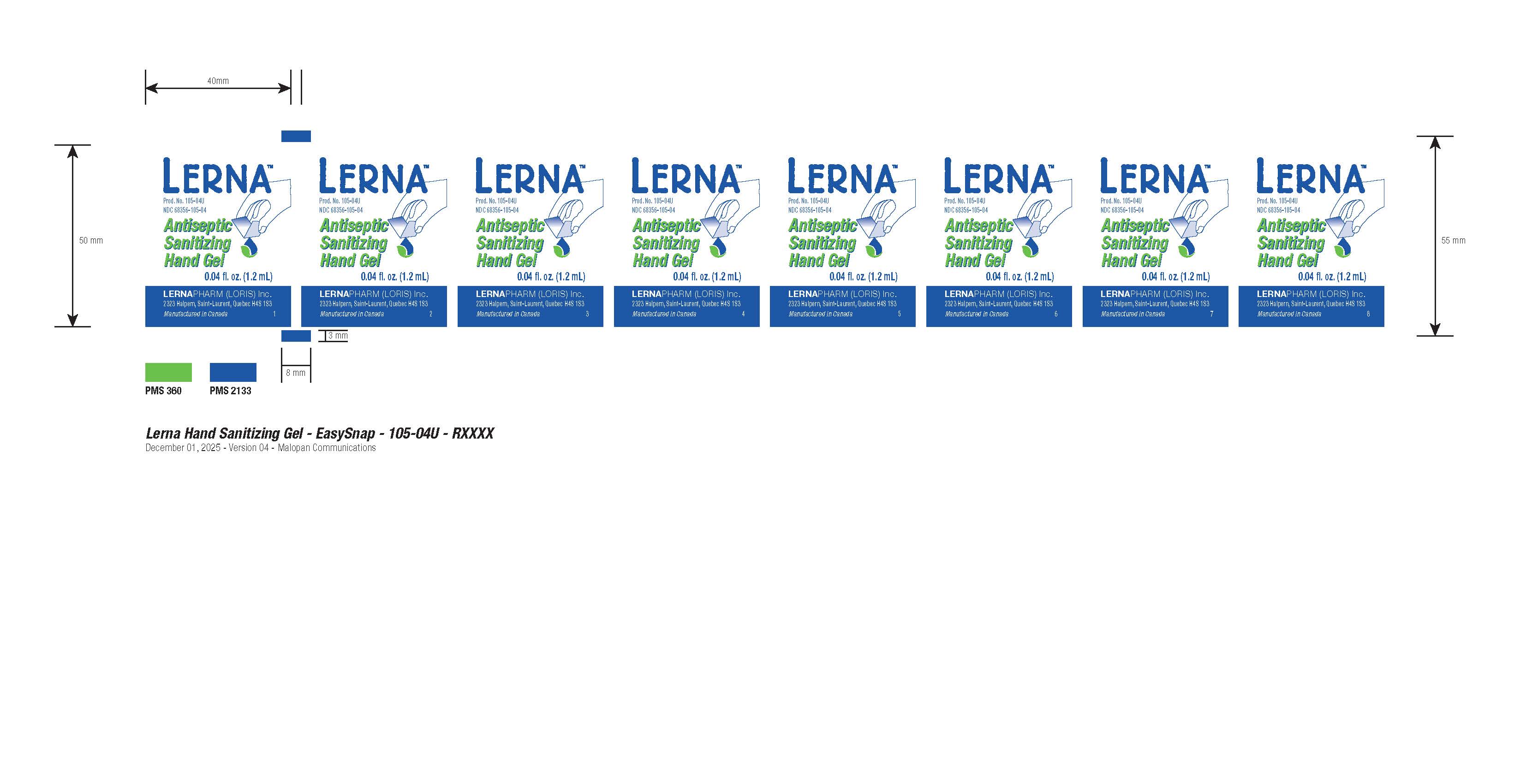 Pill image for Drug Facts - Lerna Antiseptic Sanitizing Hand Gel