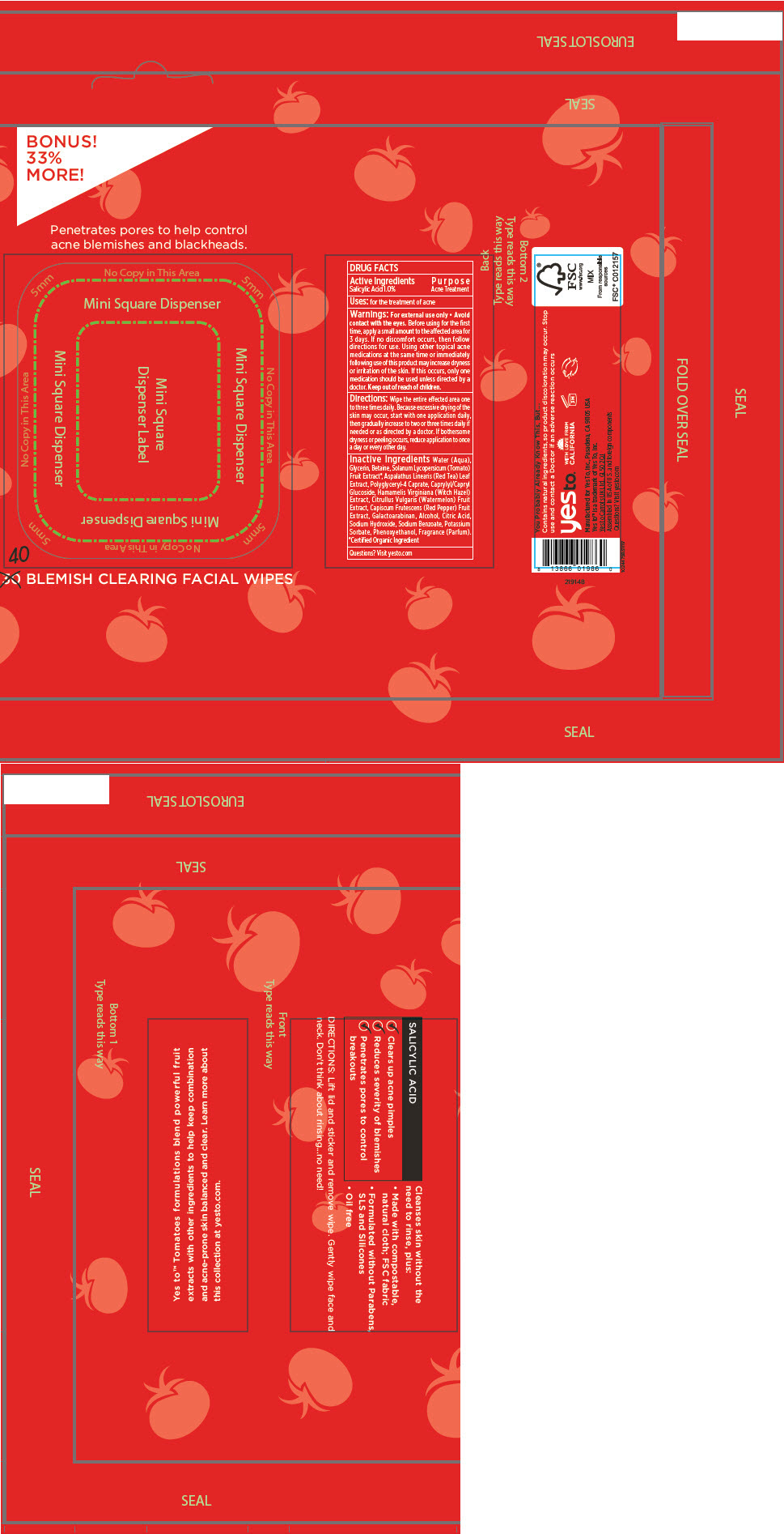 Pill image for Blemish Clearing Facial Wipes