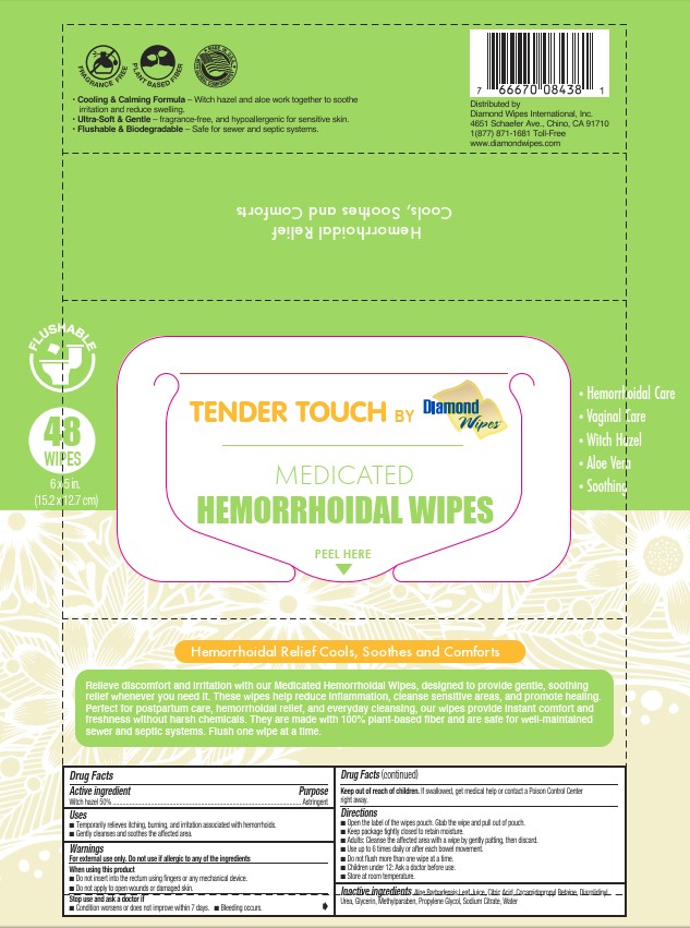 Pill image for Tender Touch By Diamond Wipes®
