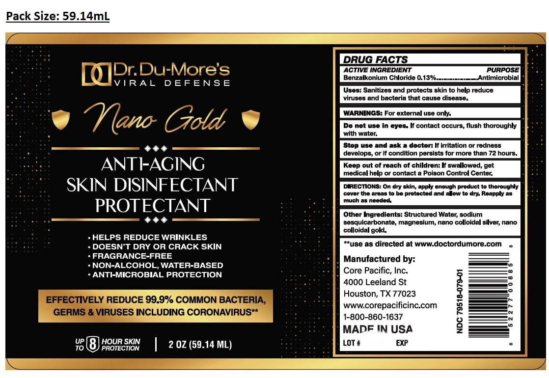 Pill image for Dr. Du-more's Viral Defense Nano Gold Anti-aging Skin Disinfectant Protectant