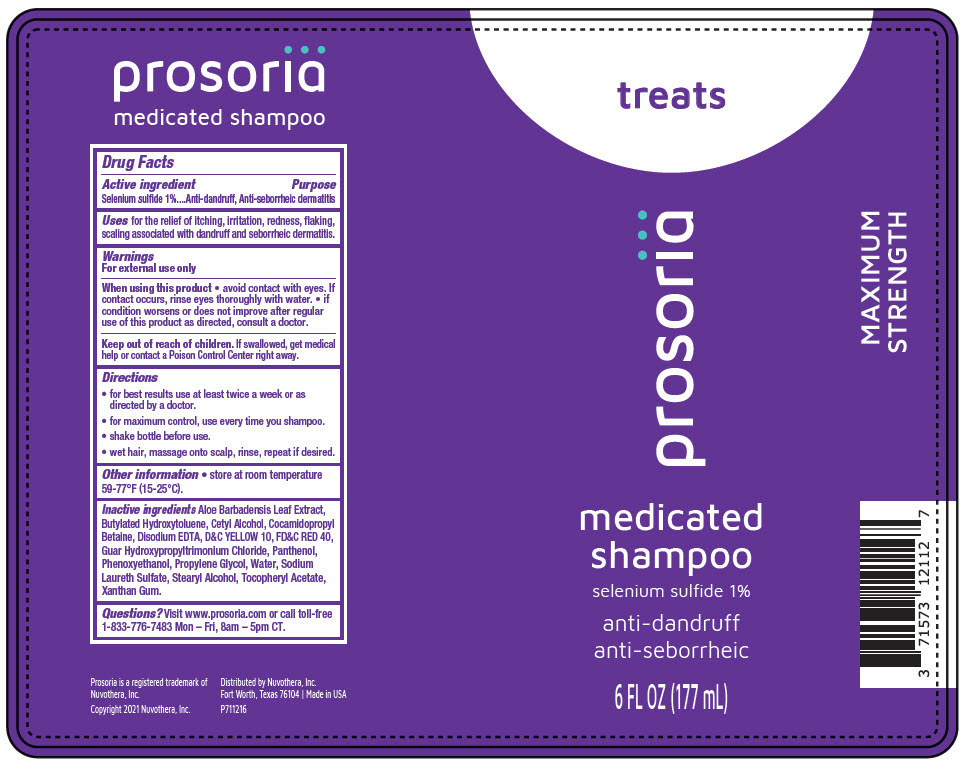 Pill image for Prosoria Medicated Shampoo