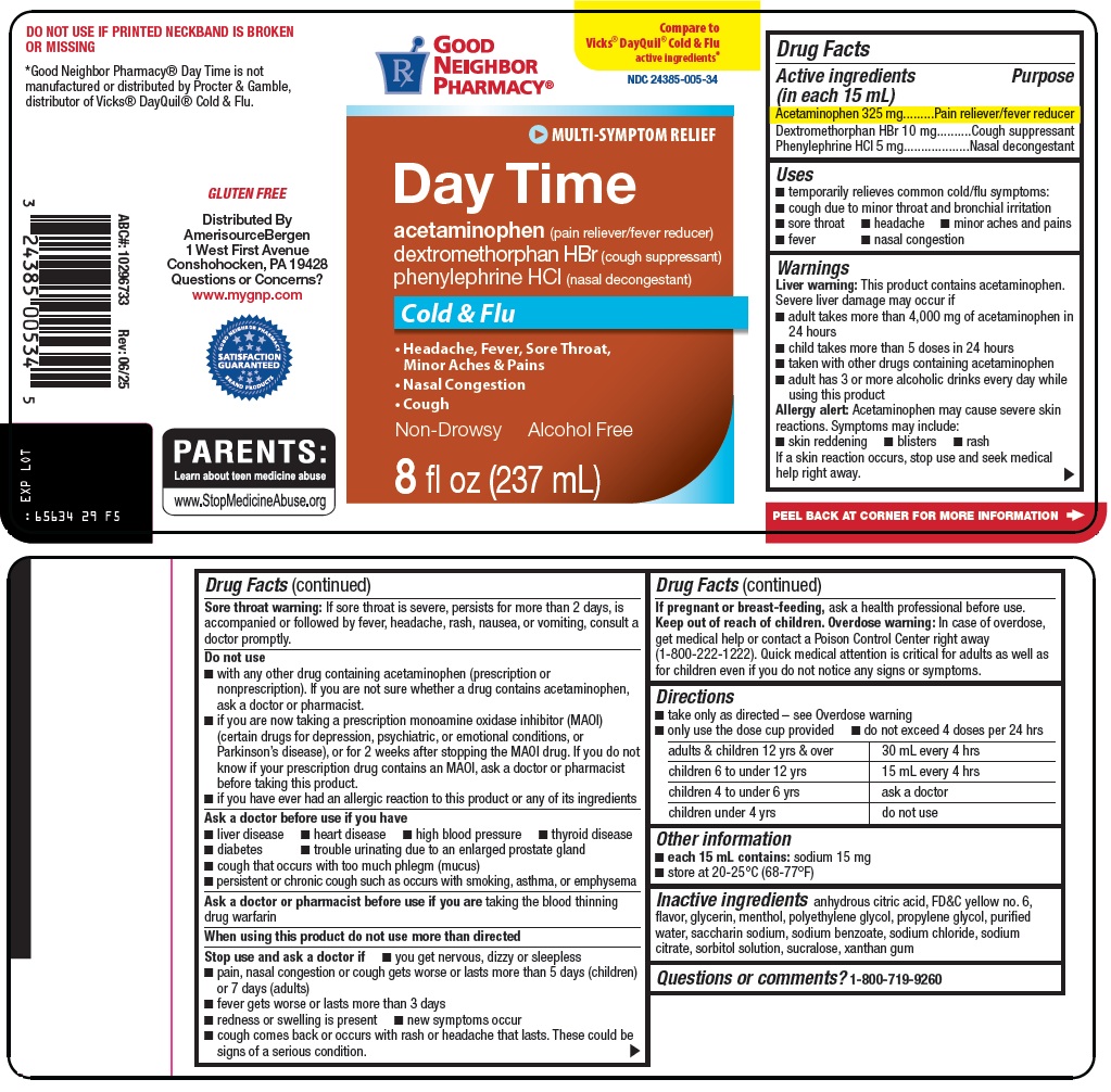 Pill image for Amerisource Bergen Day Time Drug Facts