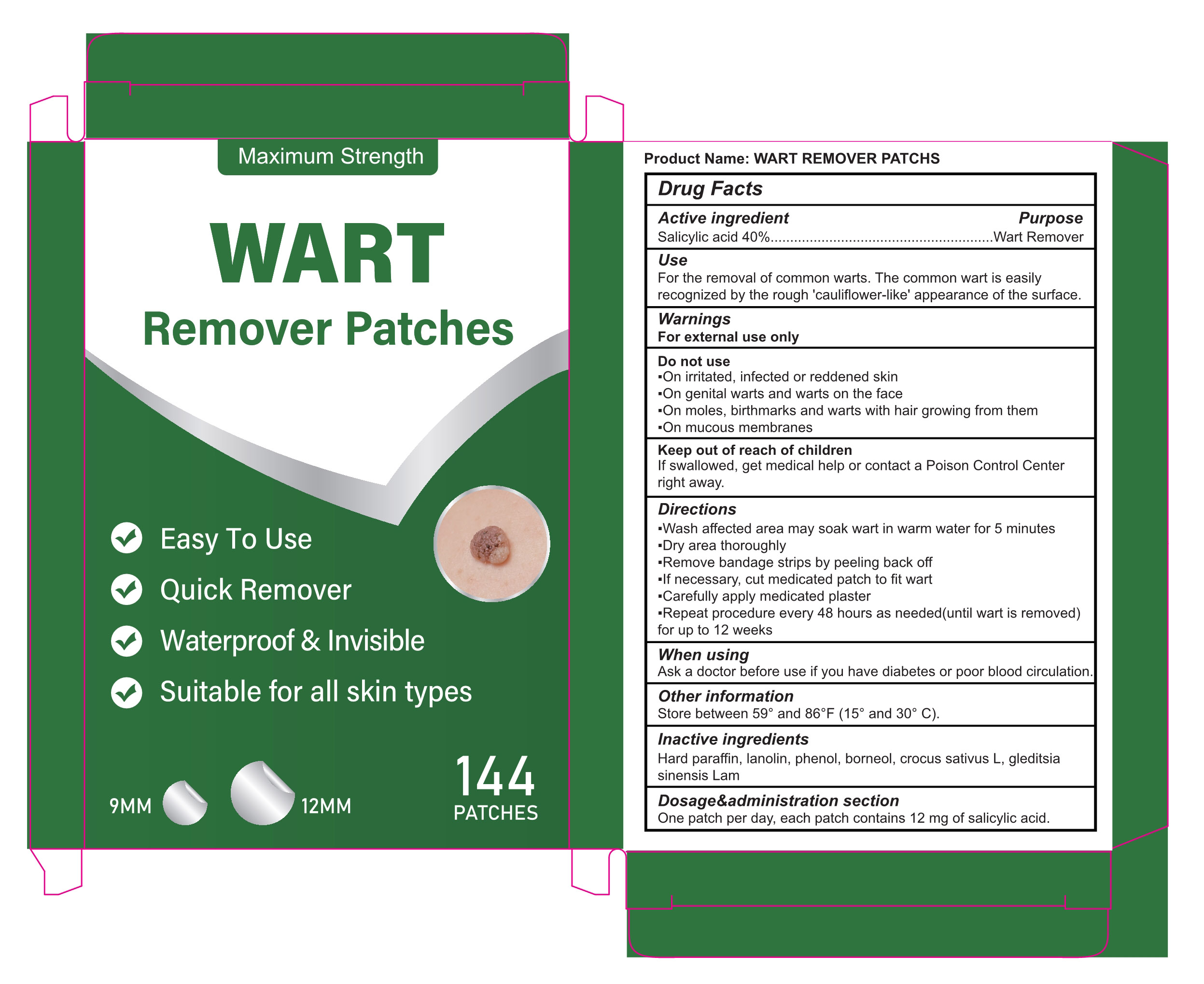 Pill image for 004 Wart Remover Patches