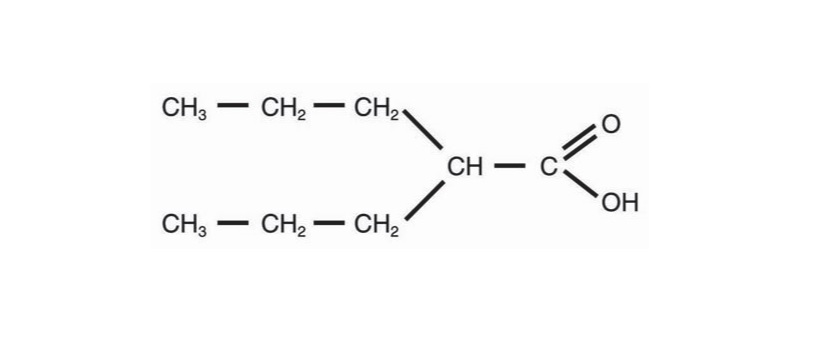 Pill image for Valproic Acid Capsules.