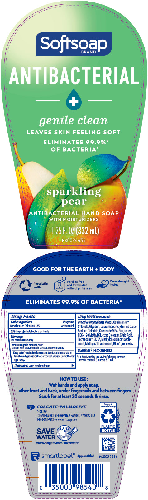 Pill image for Softsoap Antibacterial Sparkling Pear