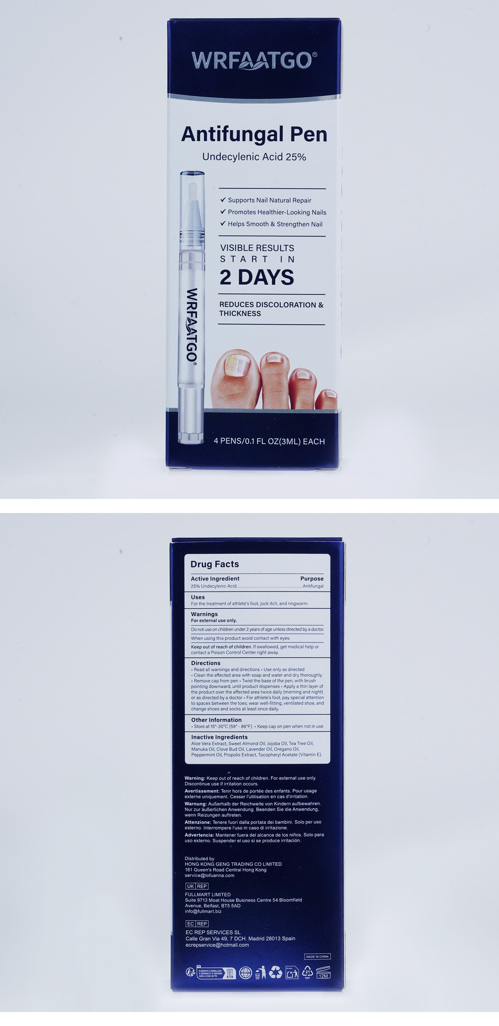 Pill image for 83804-012 Wrfaatgo Antifungal Pen Undecylenic Acid 25%