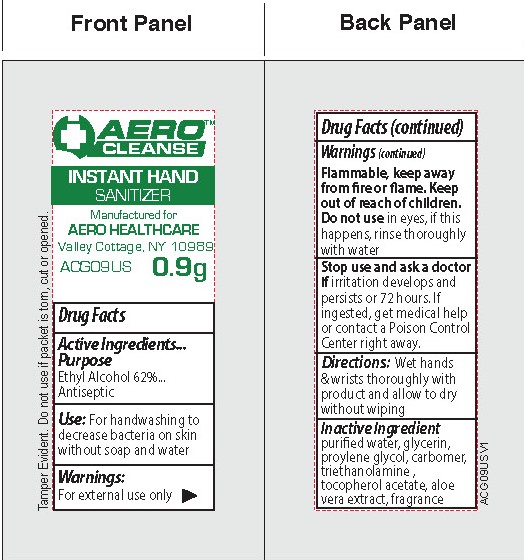 Pill image for Aerocleanse Instant Hand Sanitizer 0.9g