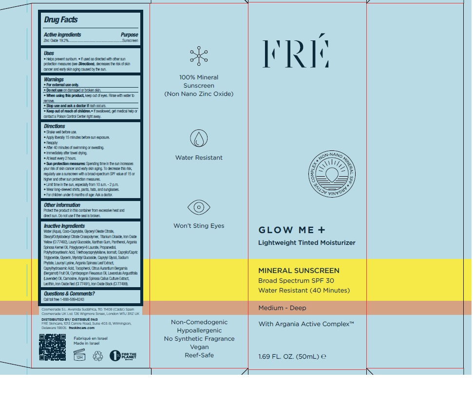 Pill image for Fre Glow Me Lightweight Tinted Moisturizer Spf 30 - Medium -deep