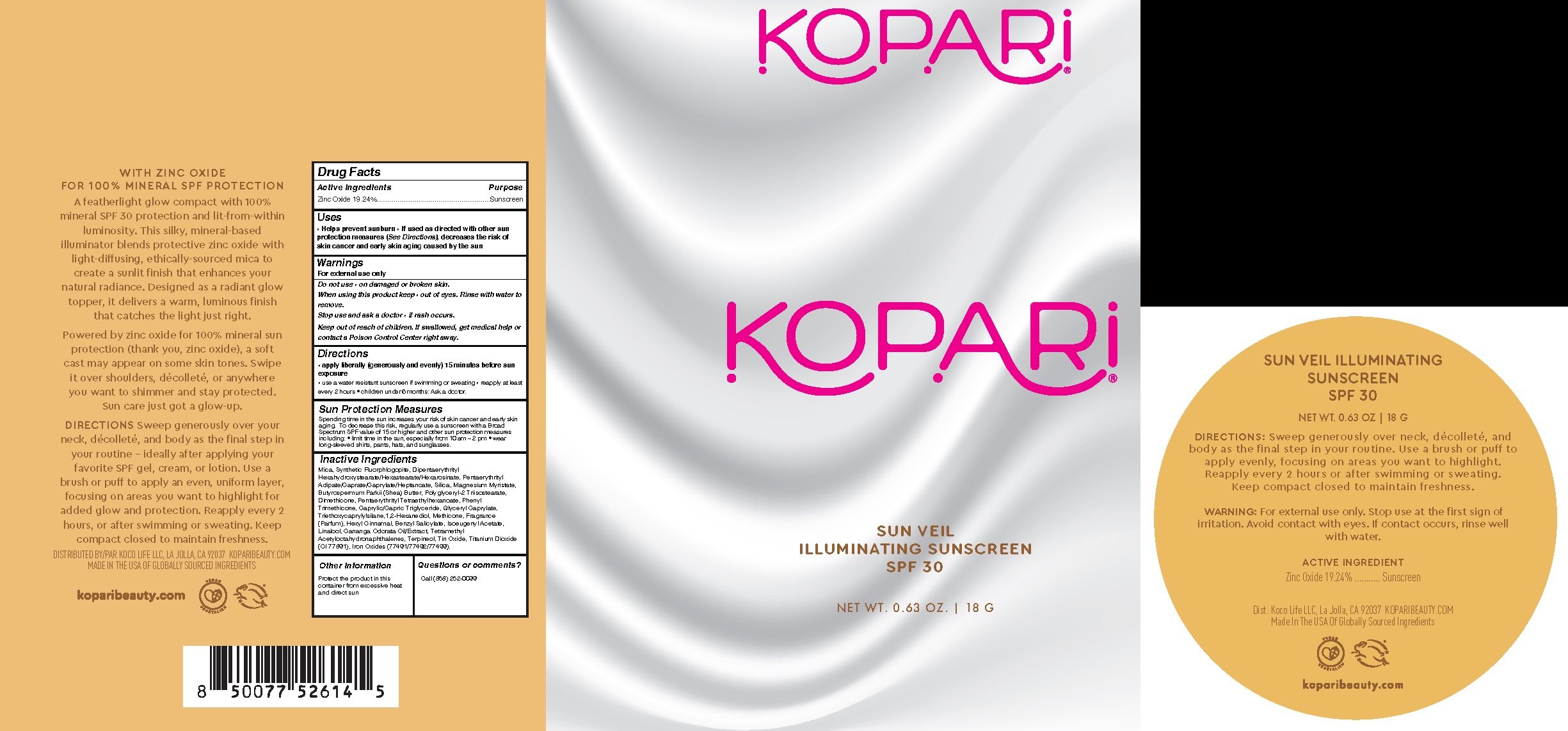 Pill image for Sun Veil Illuminating Sunscreen Spf30