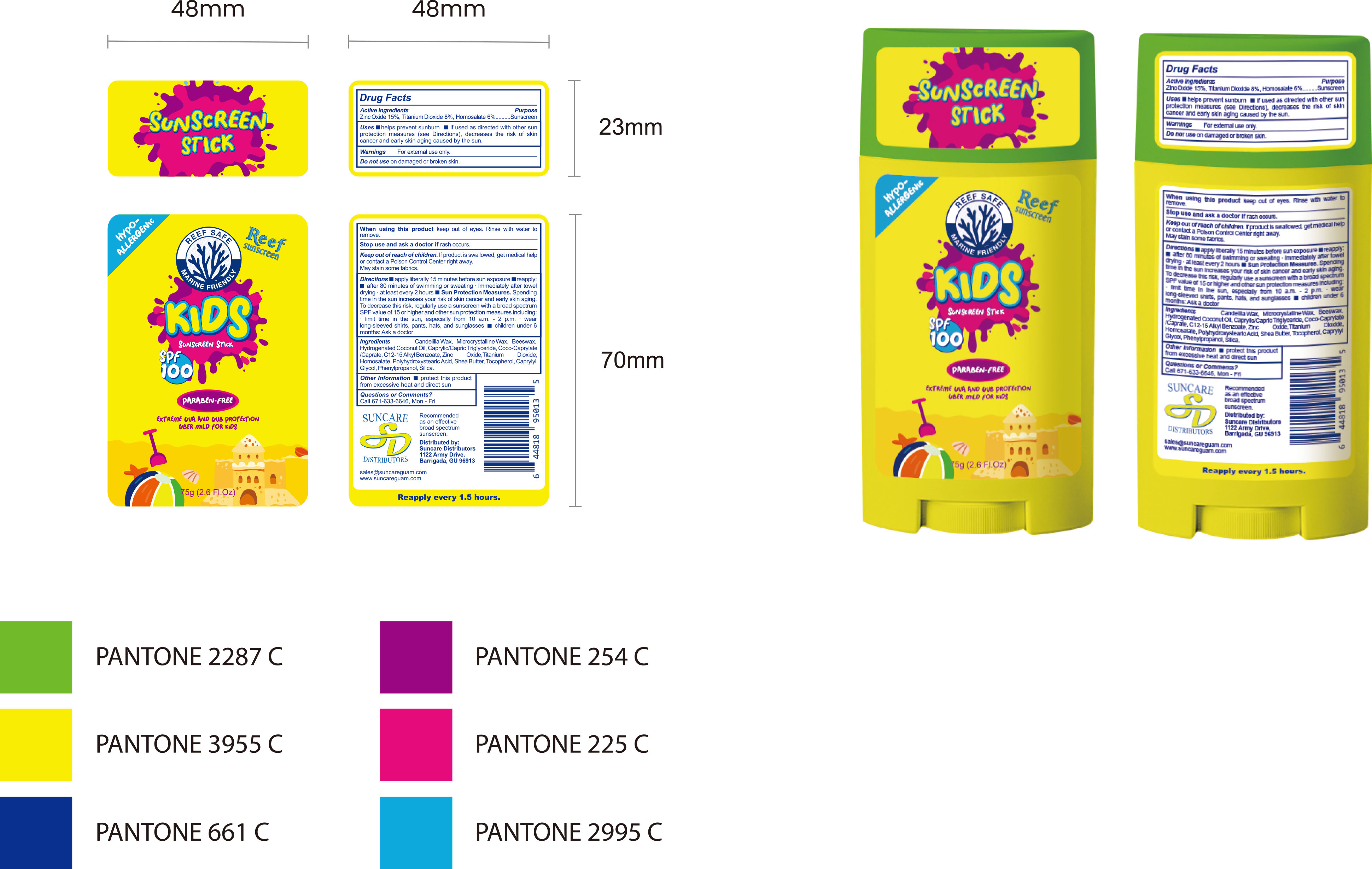 Pill image for 84938-005 Sunscreen Stick