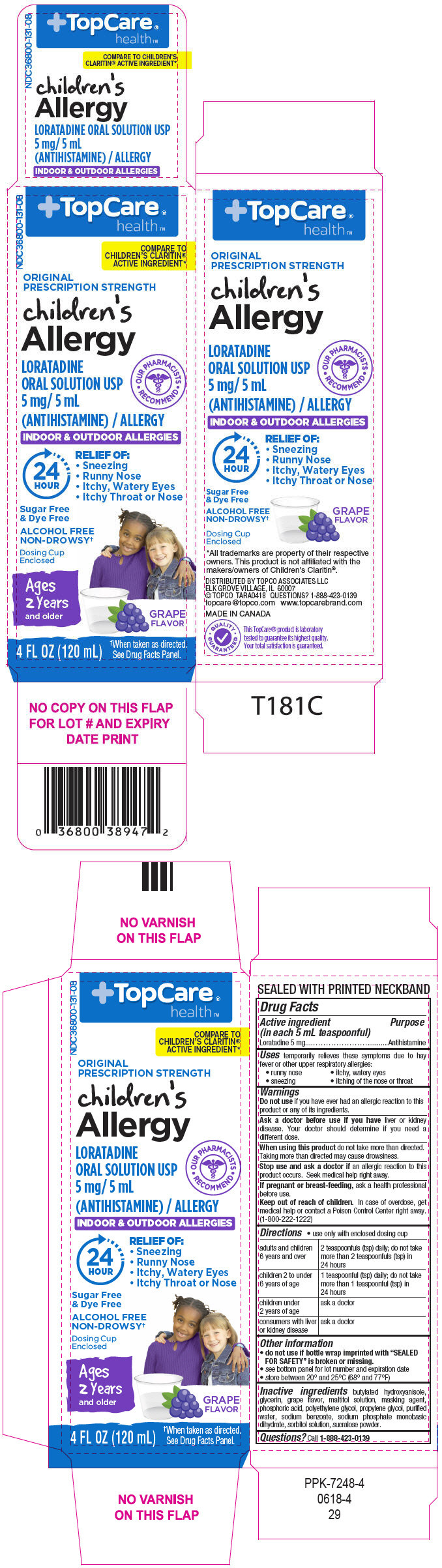 Pill image for Children's Loratadine Oral Solution