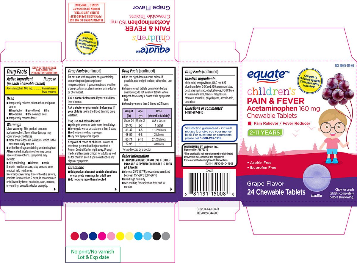 Pill image for Equate 44-449-childrens