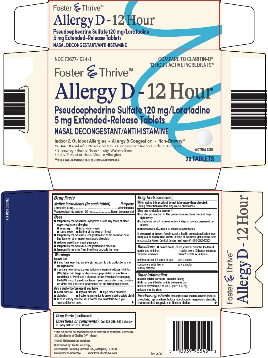 Pill image for Mckesson Allergy D – 12 Hour Drug Facts
