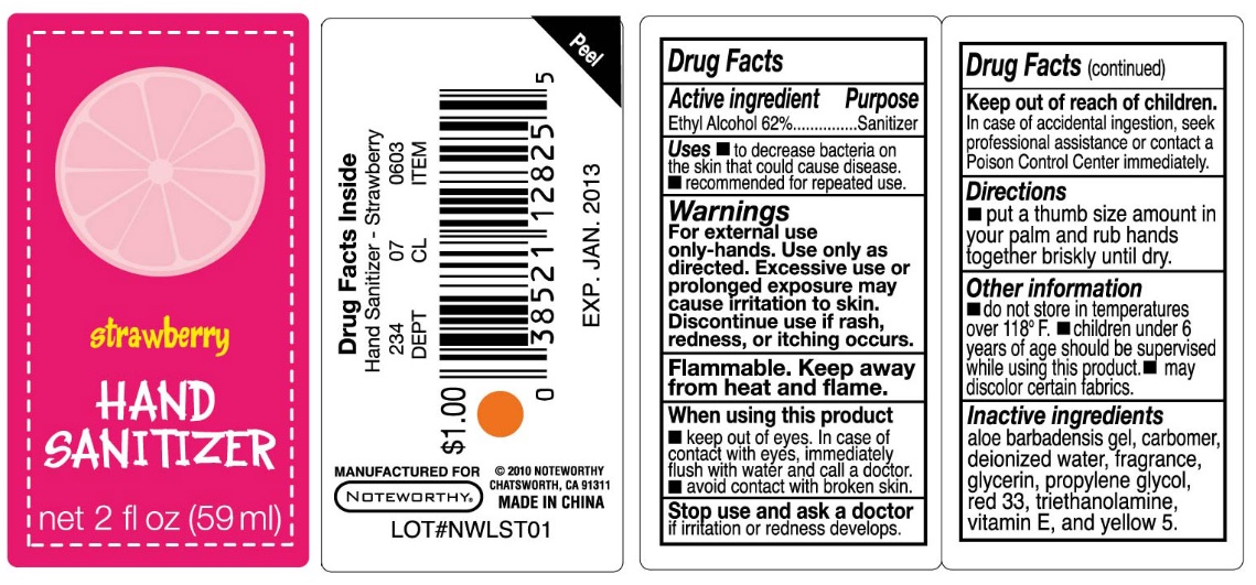 Pill image for Strawberry Hand Sanitizer