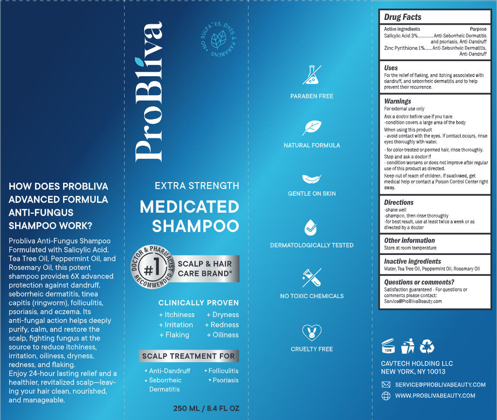 Pill image for Initial Drug Listing - Probliva Medicated Anti-fungal Shampoo