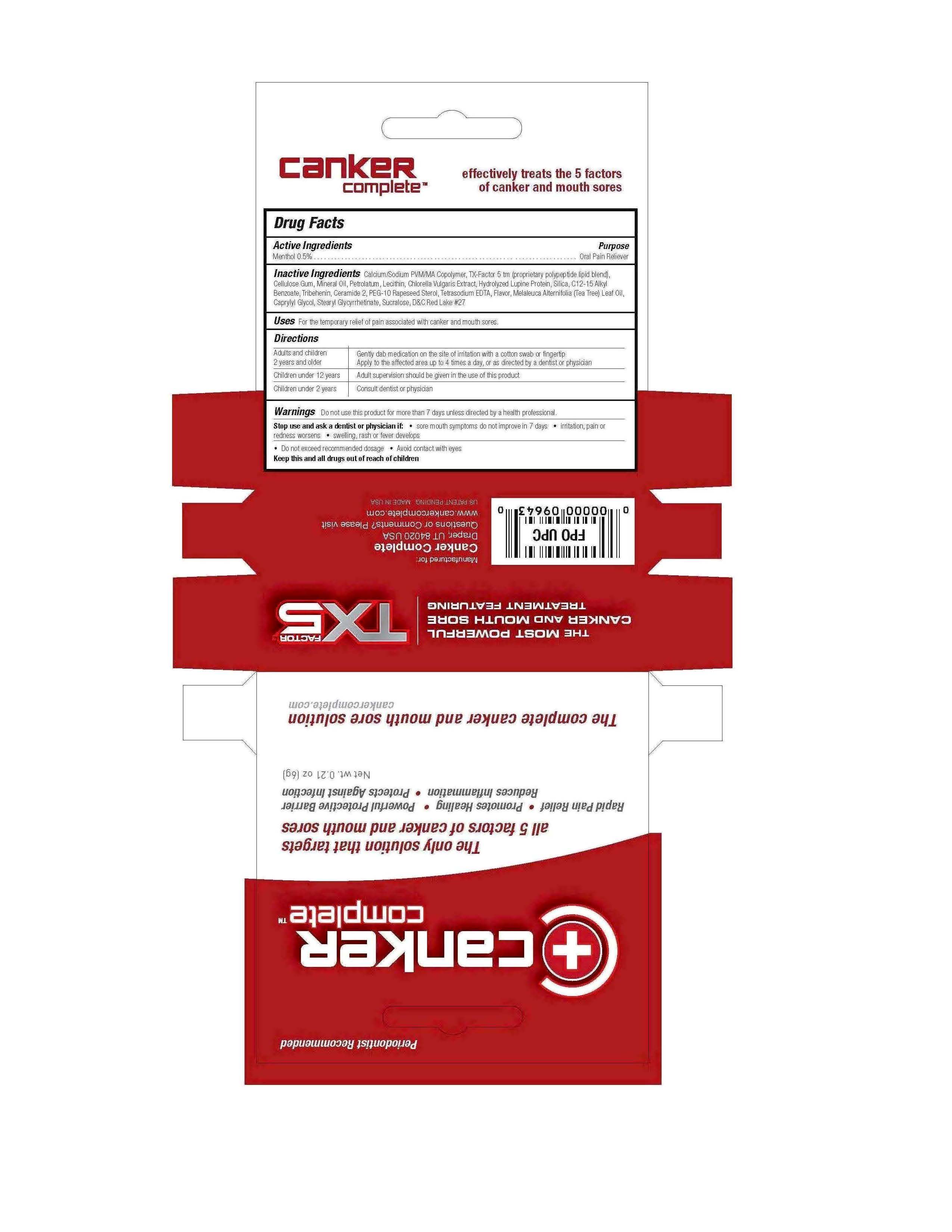 Pill image for Canker Complete