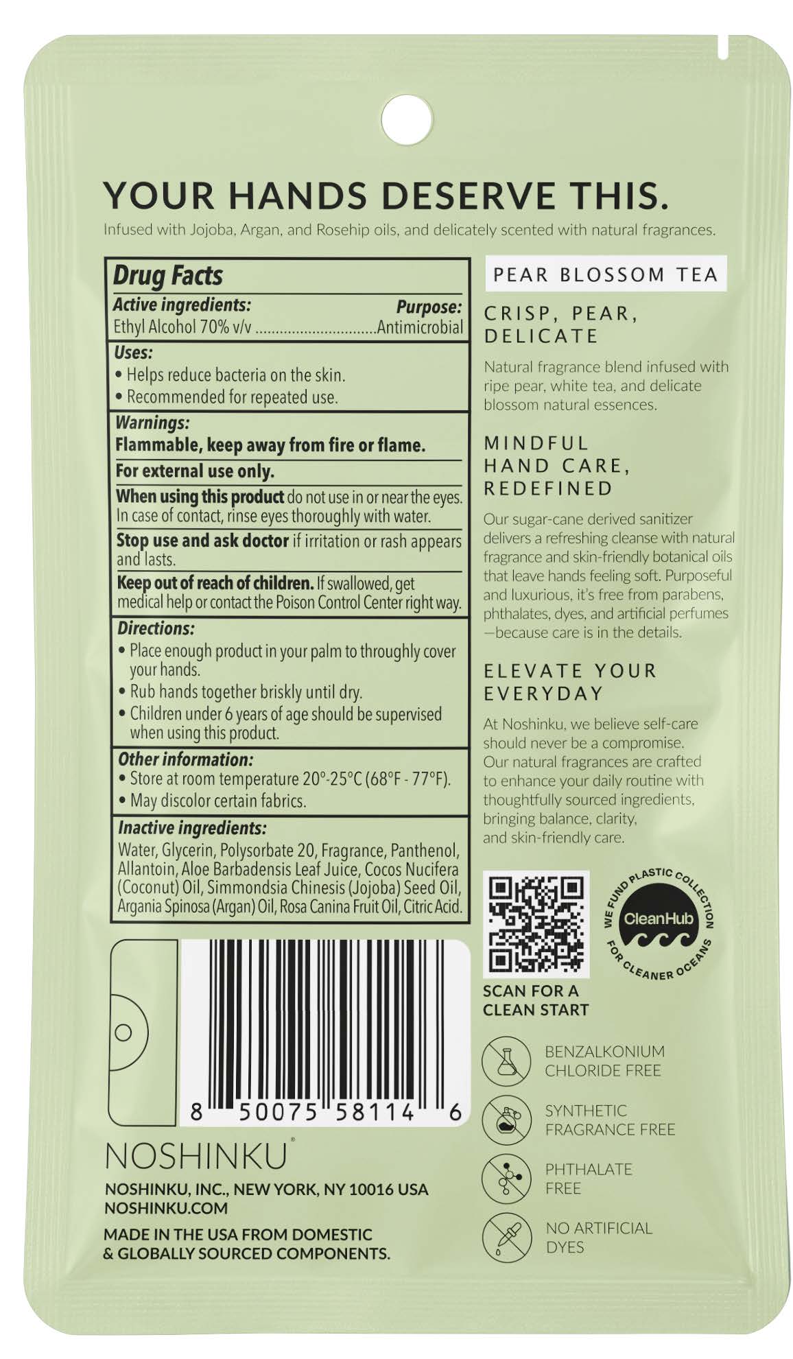 Pill image for hand sanitizer pear blossom tea (73898-010)