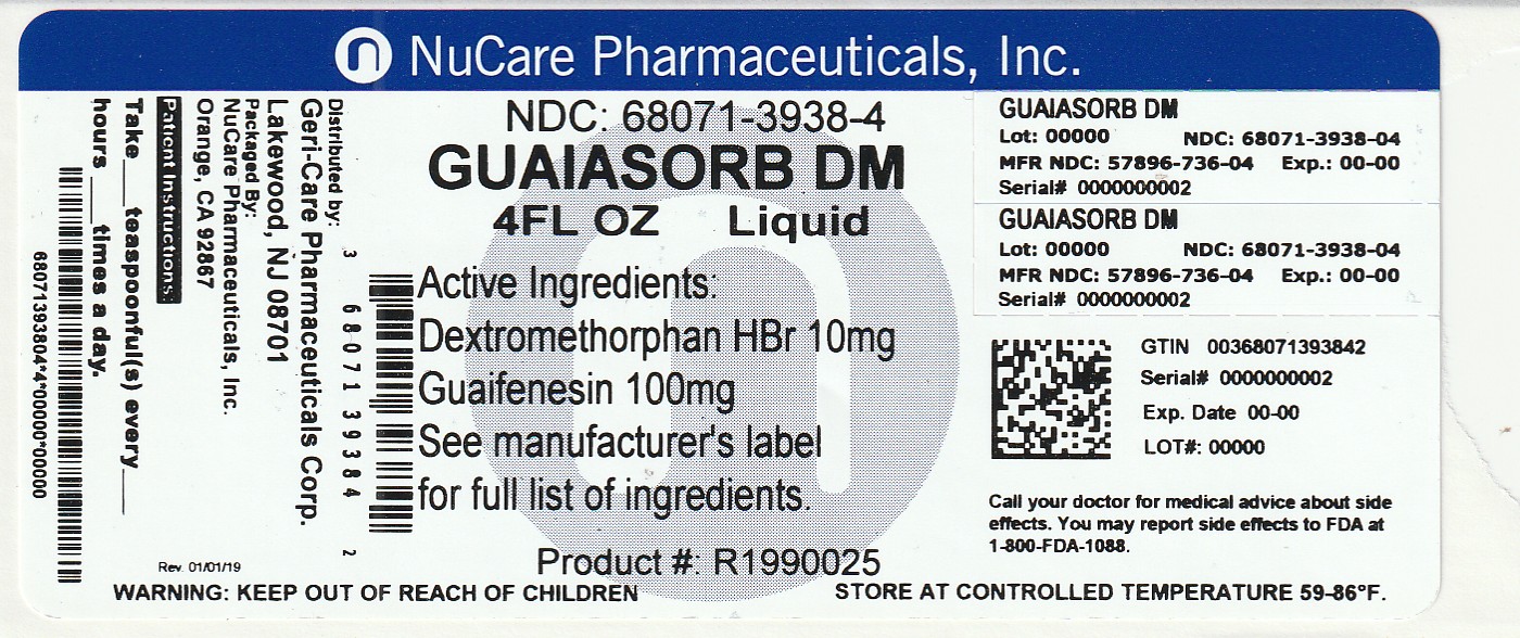 Pill image for Gericare-guaiasorbdm 736