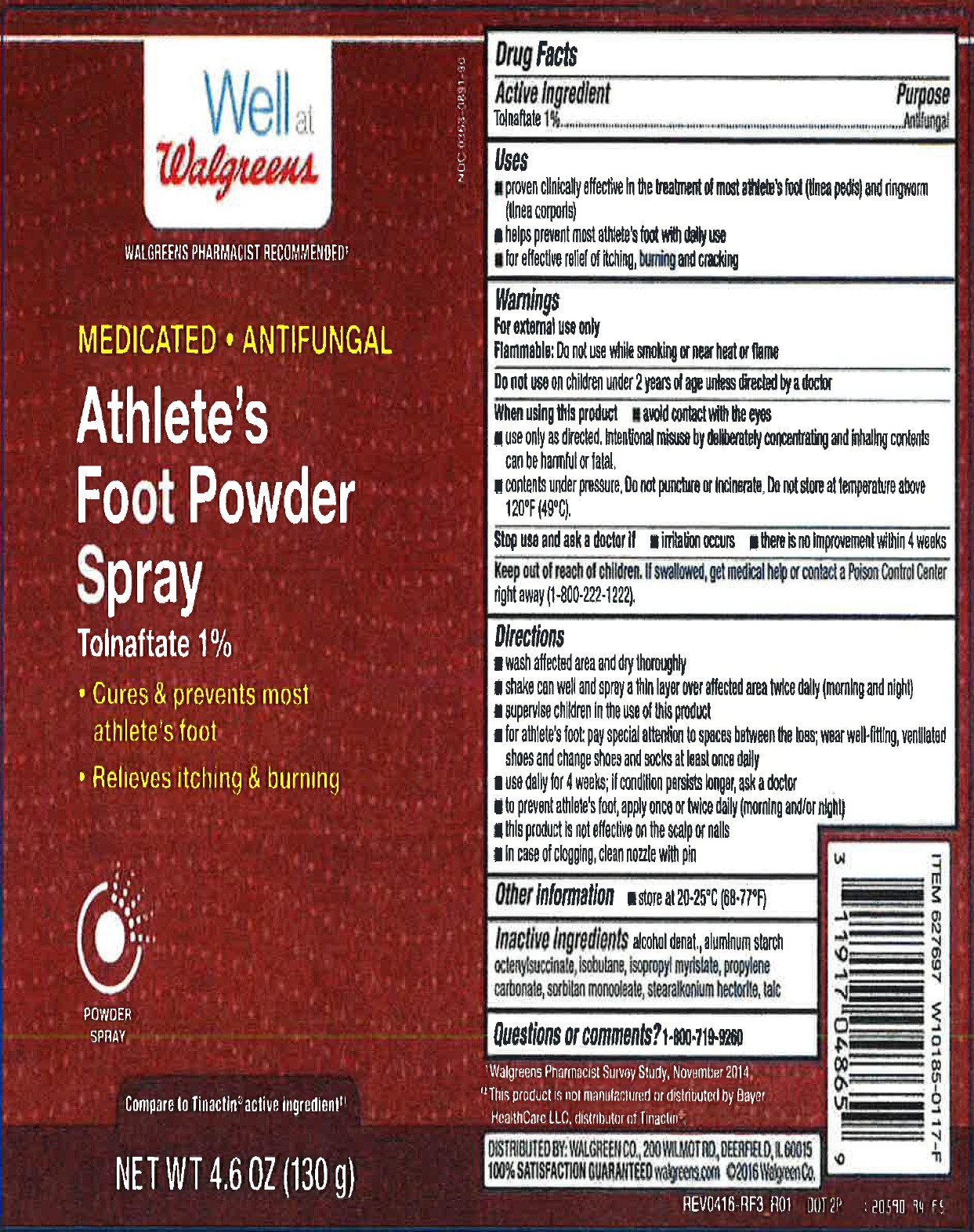 Pill image for Walgreens Medicated Antifungal Athletes Foot Tolnaftate