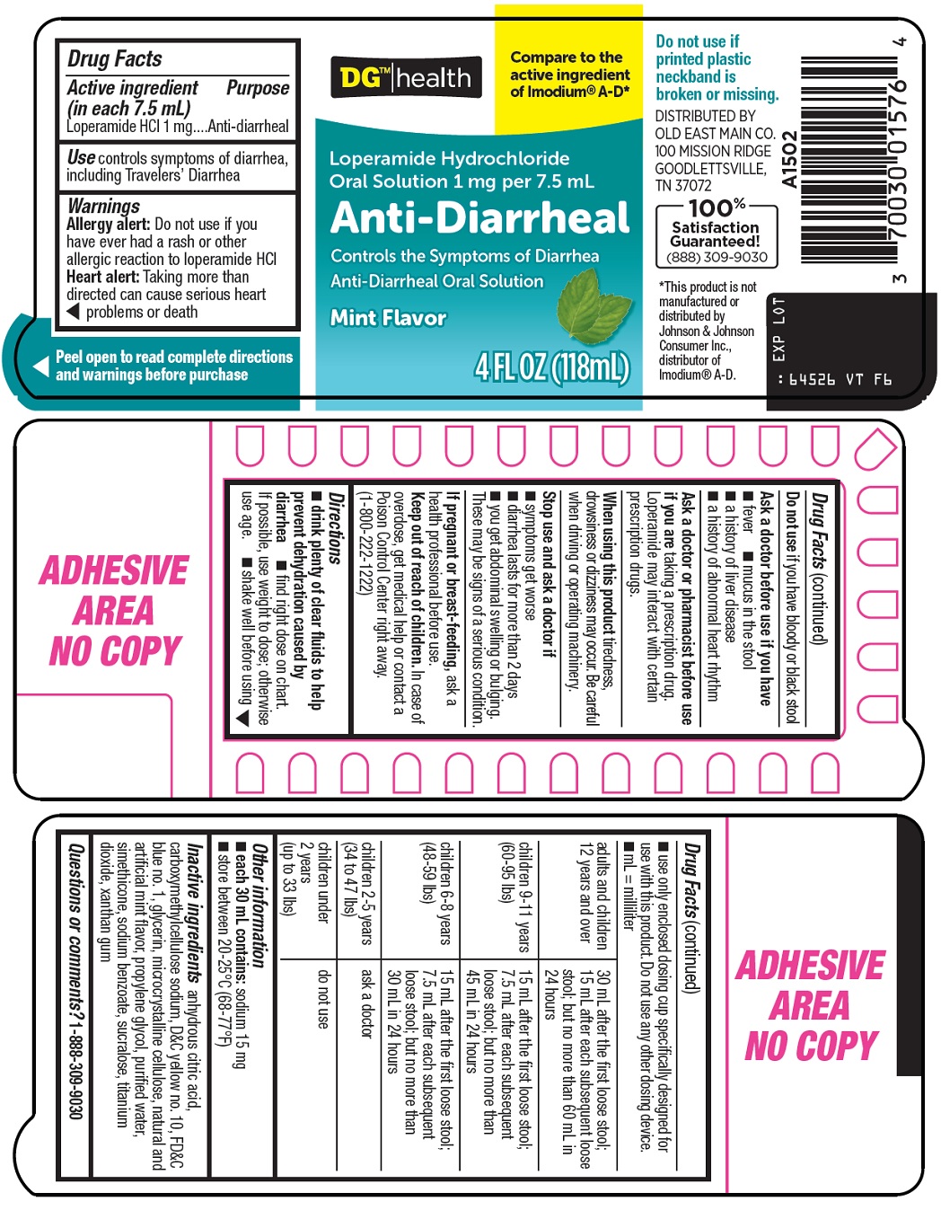 Pill image for Dolgencorp, Llc Anti-diarrheal Drug Facts