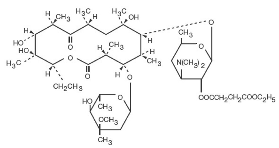 Pill image for Erythromycin Ethylsuccinate For Oral Suspension, Usp
