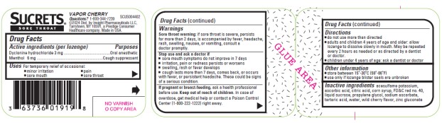 Pill image for sucrets vapor cherry 63736-925-18