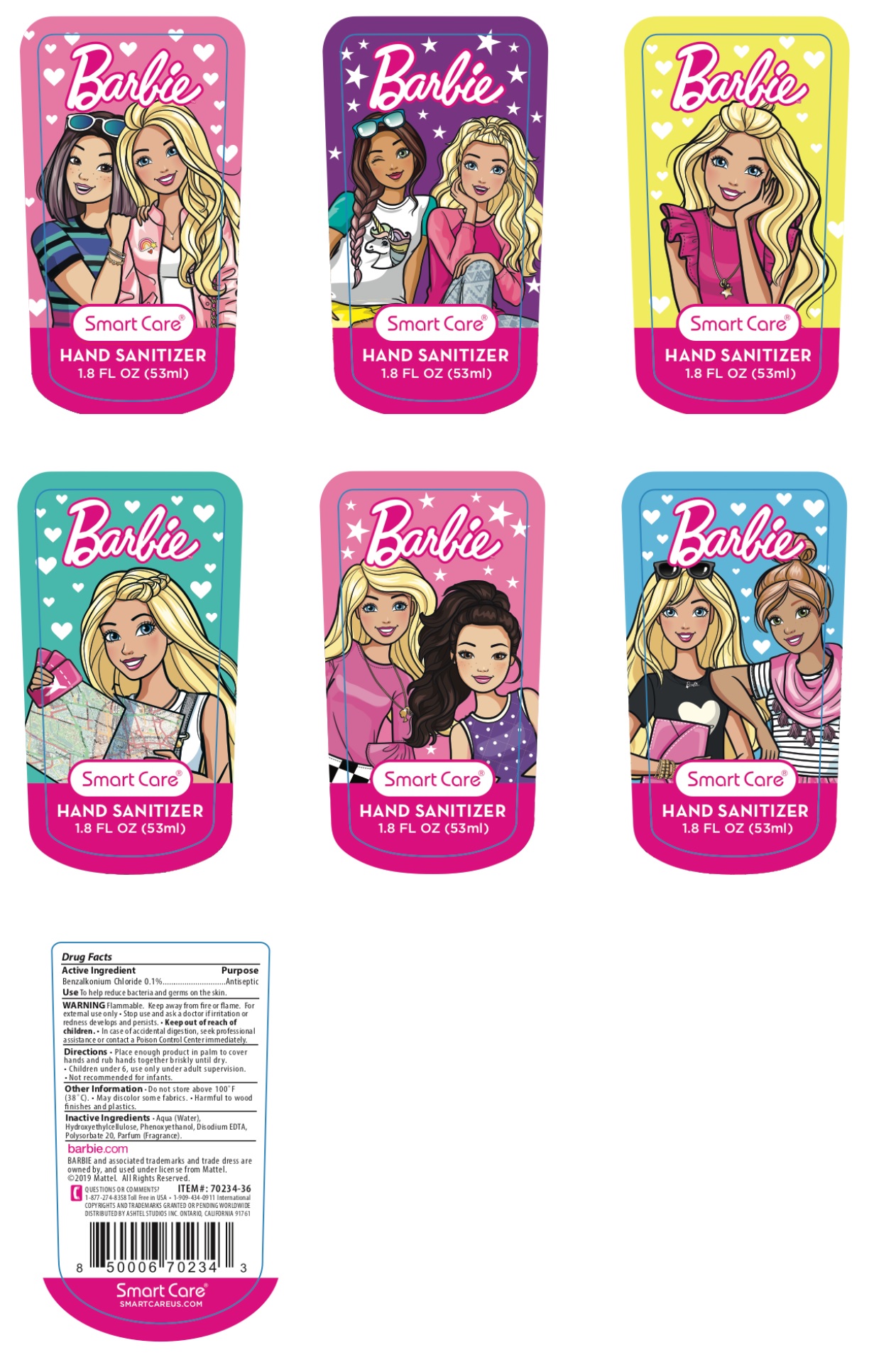 Pill image for Barbie Hand Sanitizer