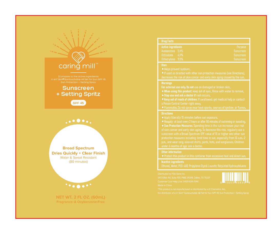 Pill image for 81522-228 Sunscreen Setting Spritz, Spf 45