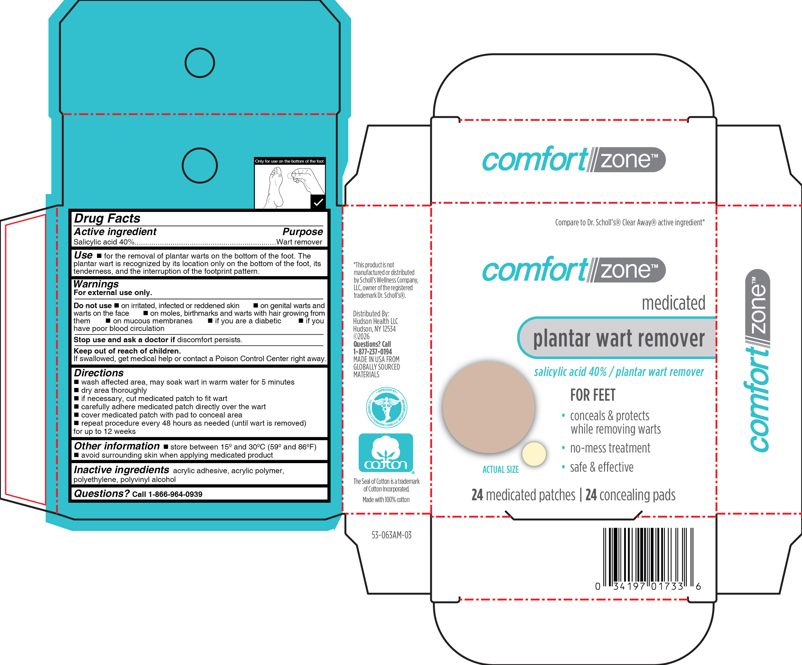 Pill image for Comfortzone Plantar Wart Remover