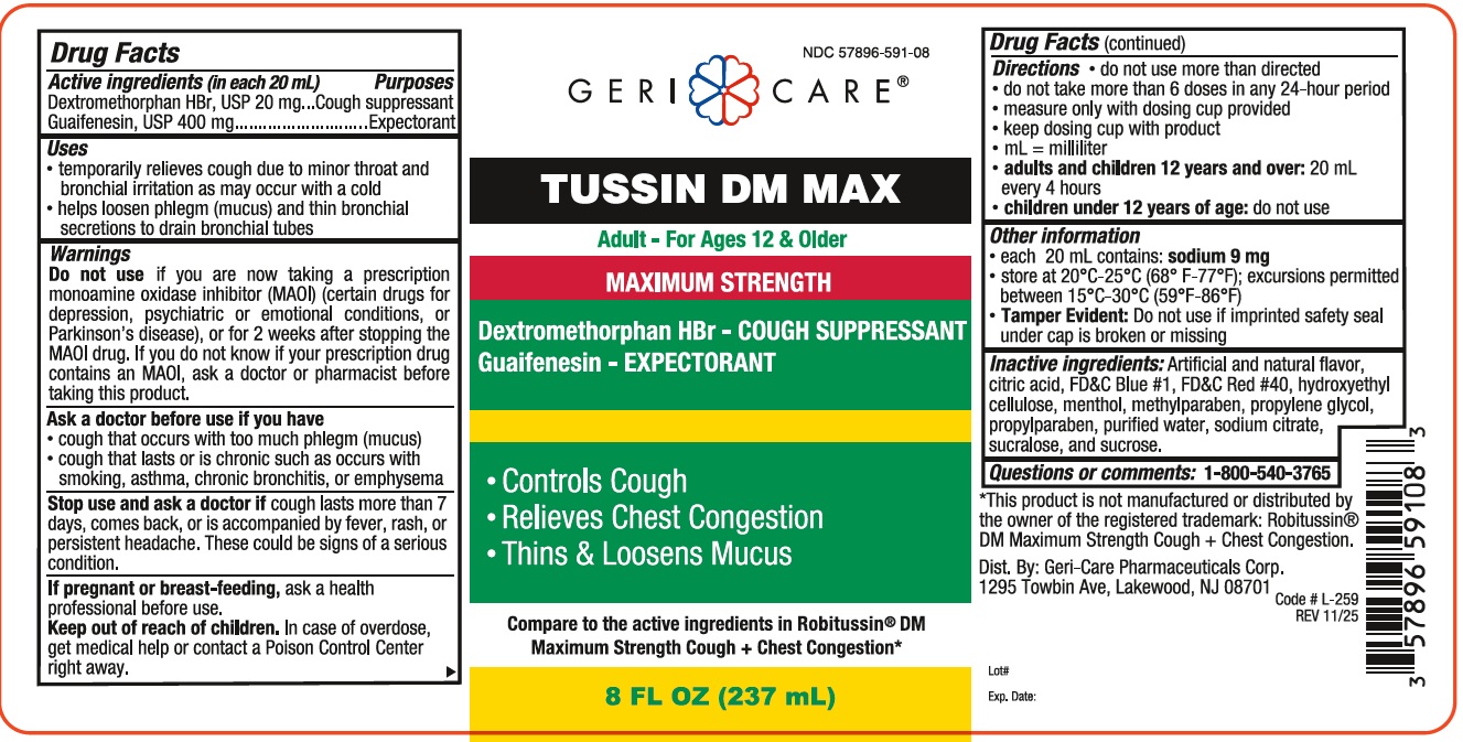 Pill image for Gericare Tussindmmax 591