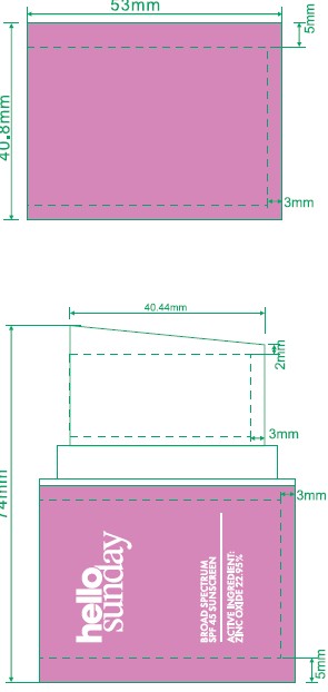 Pill image for Hello Sunday The Mineral Lip One Nourishing Lip Tint Spf 45 Vanilla Cloud