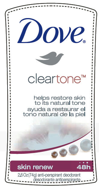 Pill image for Dove Cleartone Skin Renew Antiperspirant Deodorant