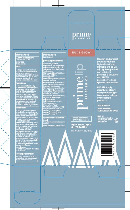 Pill image for Prime Prometics Lip Oil Spf 35 Nude Glow