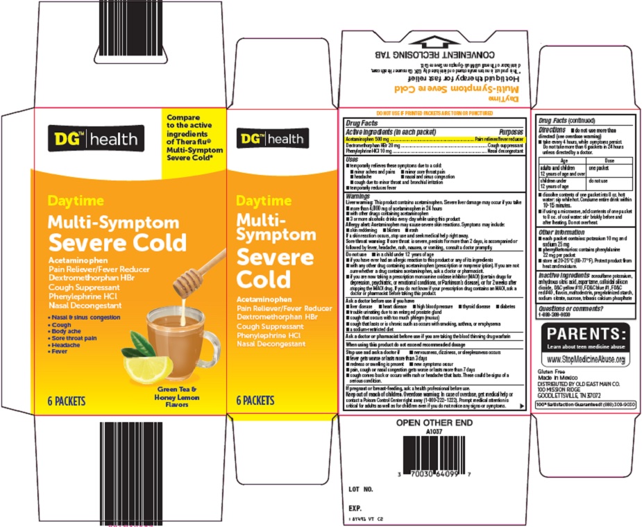 Pill image for Dolgencorp, Llc Multi-symptom Severe Cold Drug Facts