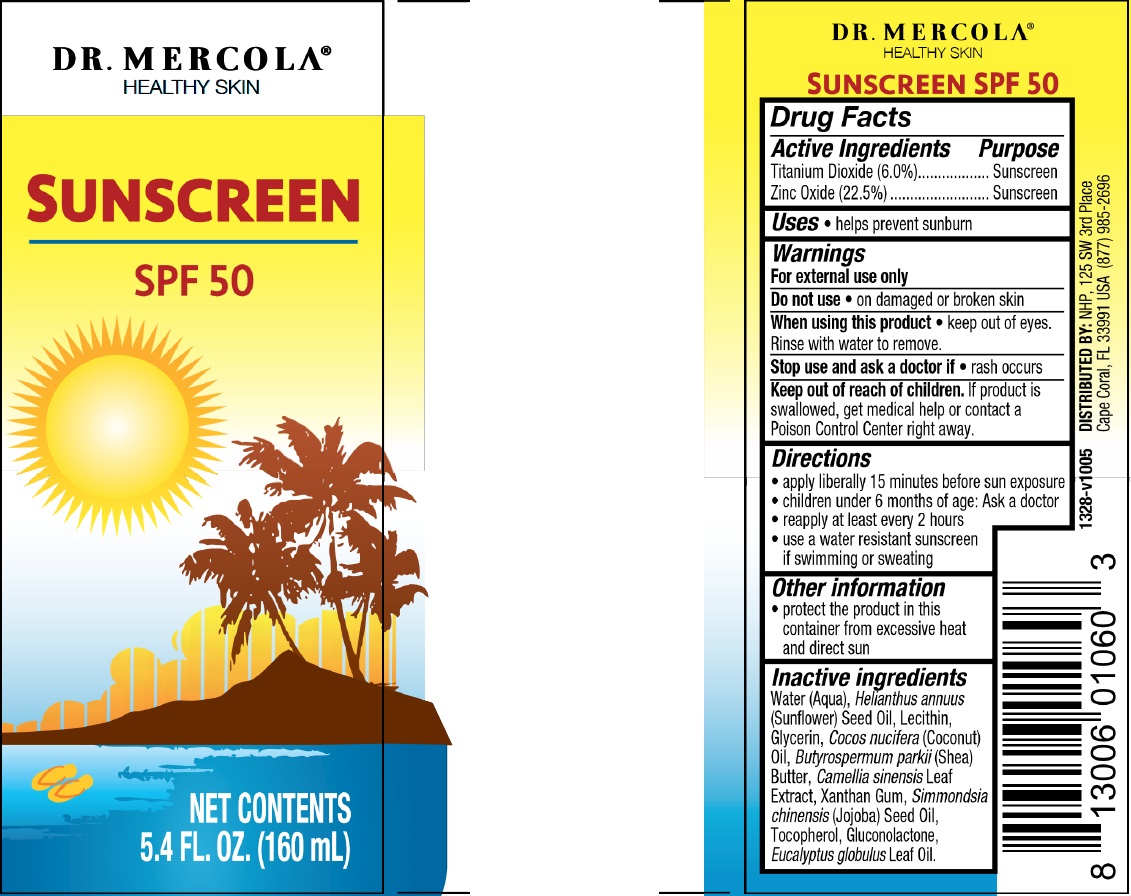 Pill image for Dr. Mercola Broad Spectrum Spf-50 Cream