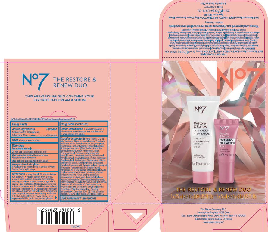 Pill image for No7 restore And Renew Face And Neck Multi Action Day Cream Sunscreen Broad Spectrum Spf 30